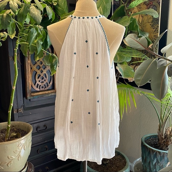 Revolve Raga muslin southwest crossstitch tank top - Picture 6 of 12